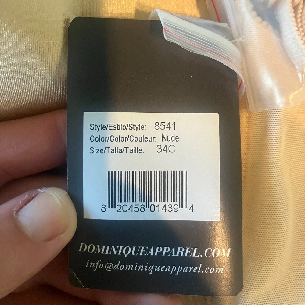 Dominique Strapless Bustier 34C BRAND NEW